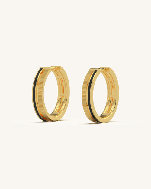Grooved Edge Hoops