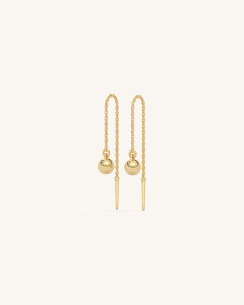 Spike Drop Earrings