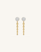 Beaded Cascade Earrings