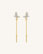 Long Leaf Earrings