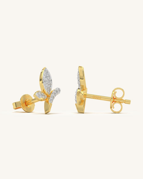 Leaf Cluster Earrings
