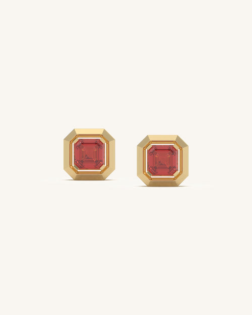 Ruby Classic Studs