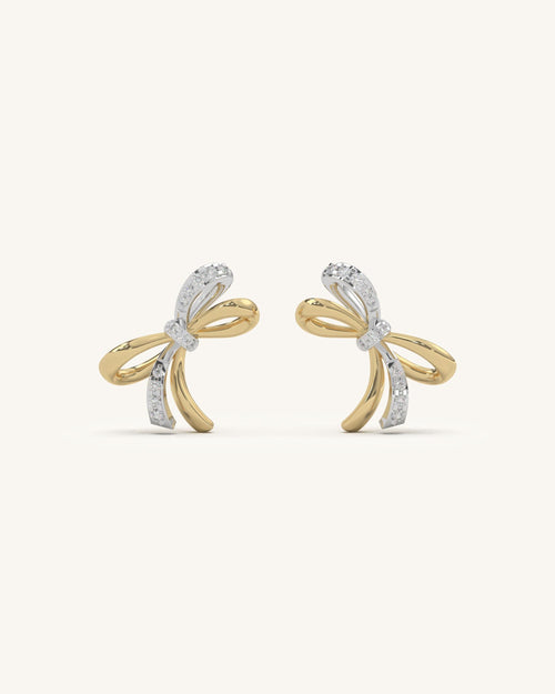 Two Tone Knot Studs