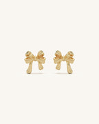 Dangling Bow Earrings