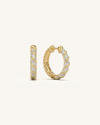 Rope Hoop Earrings