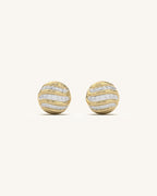 Wave Stud Earrings