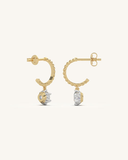 Drop Ball Earrings