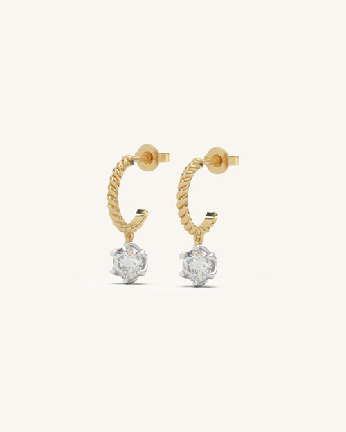 Drop Ball Earrings