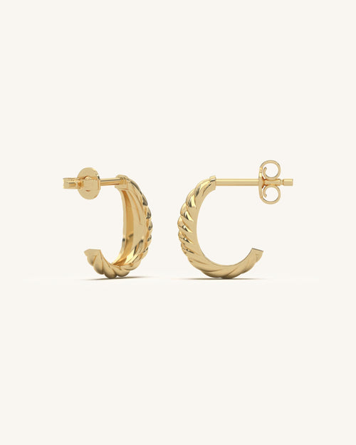 Bold Twist Earrings