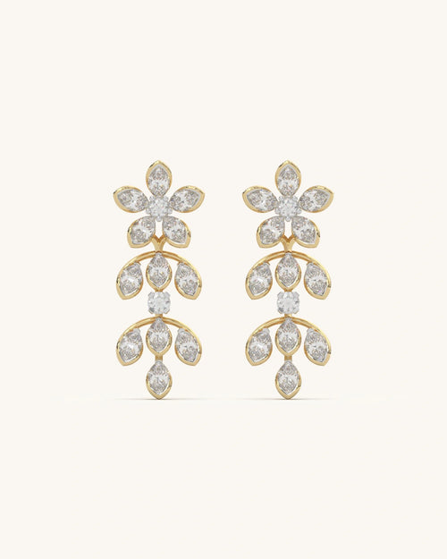 Floral Vine Earrings