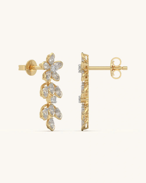 Floral Vine Earrings