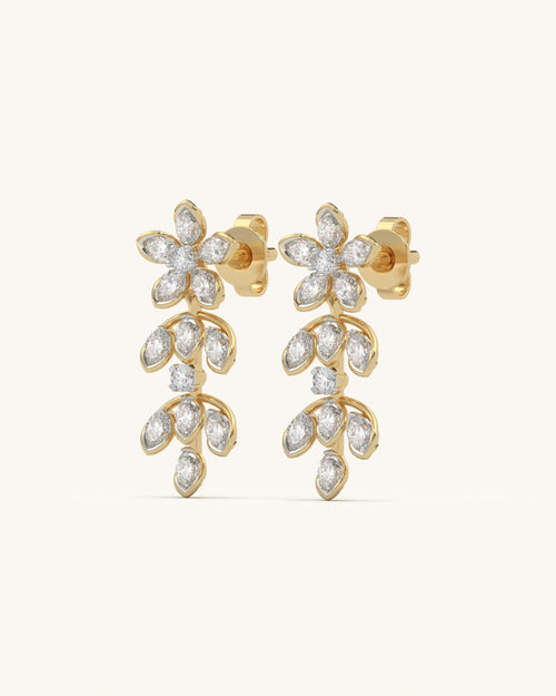Floral Vine Earrings