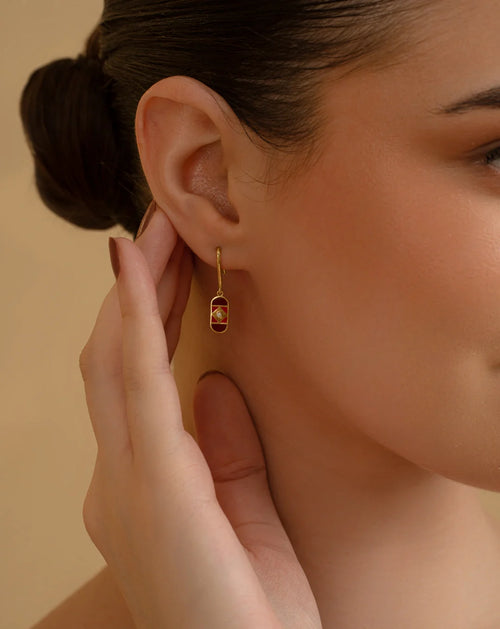 Scarlet Deco Earrings