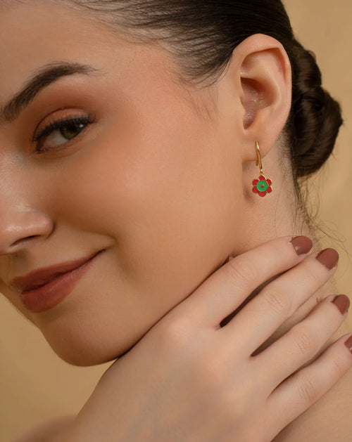 Retro Bloom Earrings