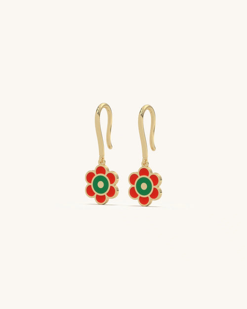 Retro Bloom Earrings