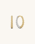 Beaded Loop Huggies