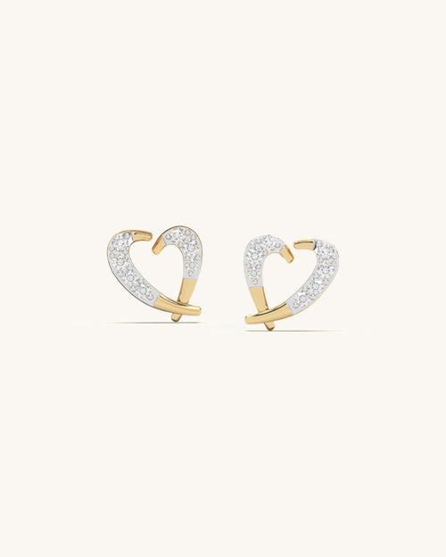 Open Heart Studs
