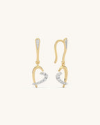 Hook Heart Earrings