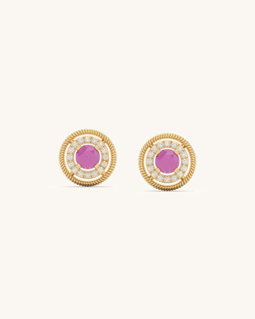 Vintage Halo Spark Studs