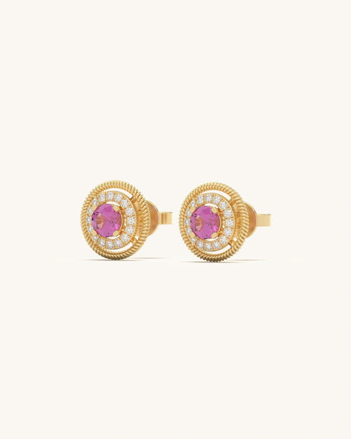 Vintage Halo Spark Studs