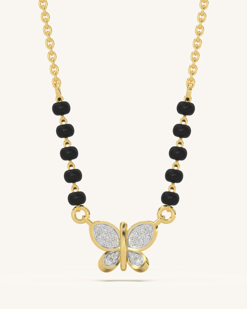 Butterfly Mangalsutra