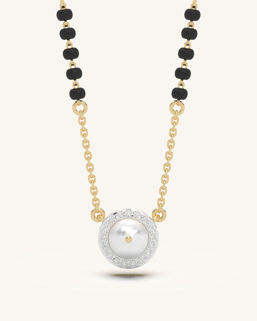 Circle Pearl Mangalsutra
