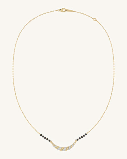 Curved Mangalsutra Design