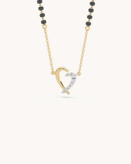 Black Bead Mangalsutra