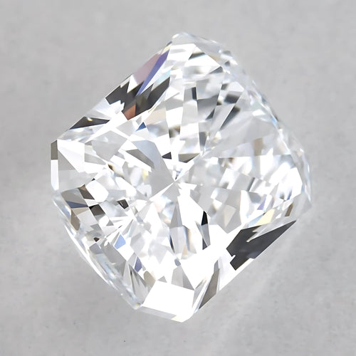 F Color SI Clarity 4.5 Carat Radiant Cut Lab Grown Diamond