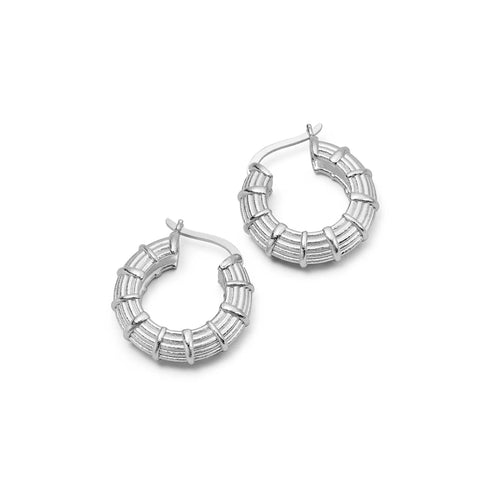 Apollo Midi Hoop Earrings
