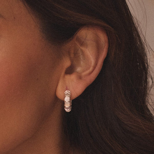 Apollo Midi Hoop Earrings