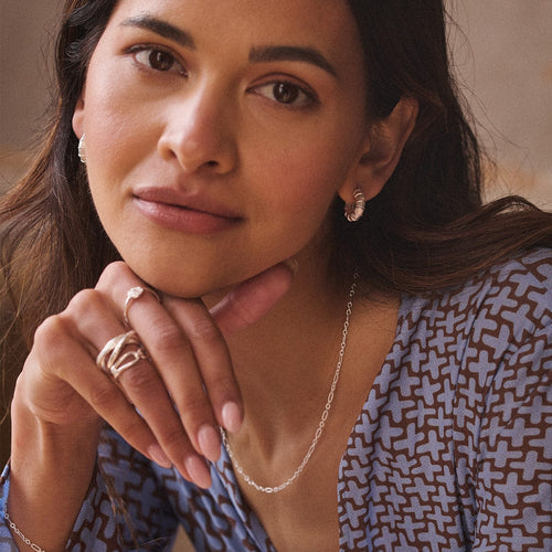 Apollo Midi Hoop Earrings