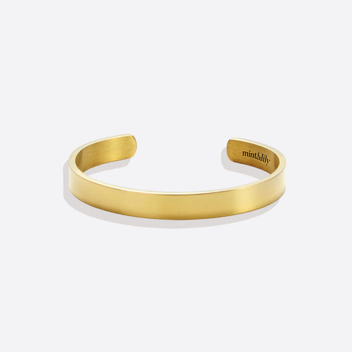 Remember Who You Are and Straighten Your Crown Personalizable Cuff Bracelet