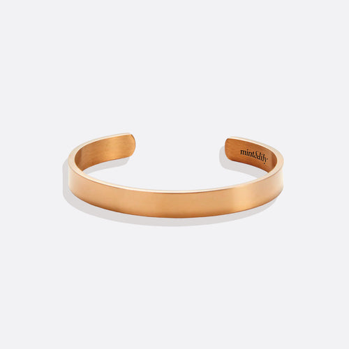Remember Who You Are and Straighten Your Crown Personalizable Cuff Bracelet
