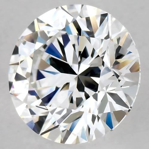 F Color SI Clarity 9 Carat Round Cut Lab Grown Diamond