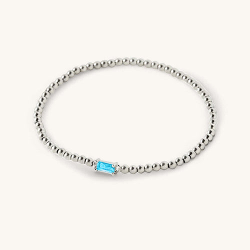 Beaded Birthstone Bracelet
