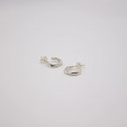 Small Sterling Silver Hoop Earrings