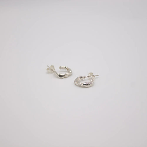 Small Sterling Silver Hoop Earrings