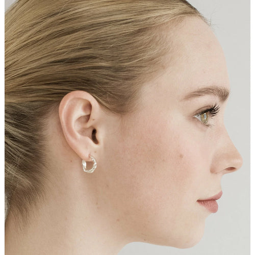Small Sterling Silver Hoop Earrings