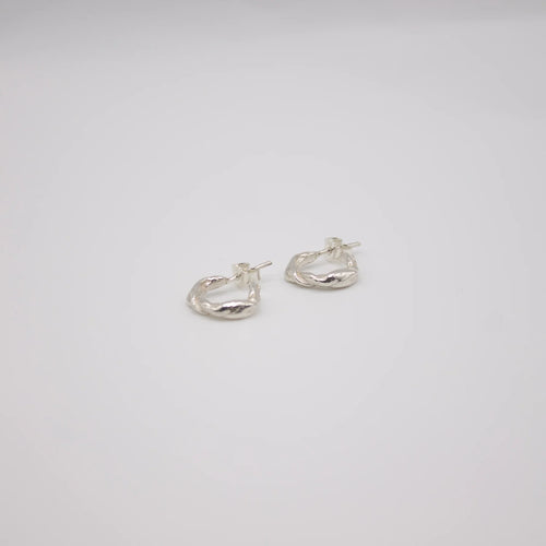 Small Sterling Silver Hoop Earrings