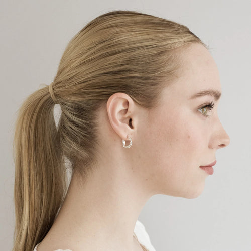 Small Sterling Silver Hoop Earrings