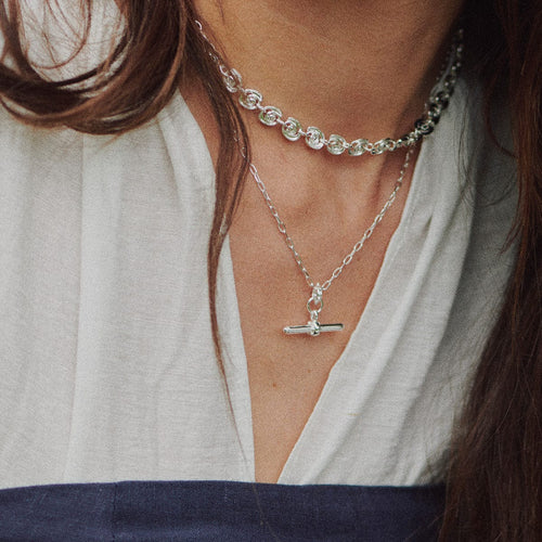 Spiral Chain Necklace