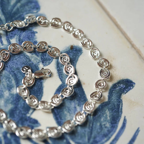Spiral Chain Necklace