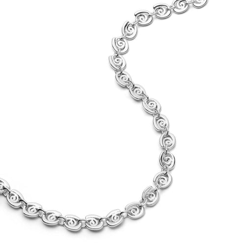 Spiral Chain Necklace