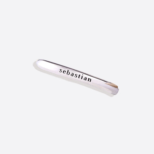 Stamped Stackable Name Ring