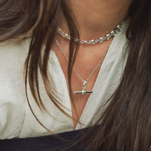 T-Bar Amulet Necklace