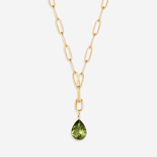 Teardrop Birthstone Charm