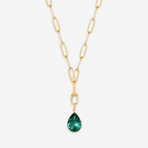 Teardrop Birthstone Charm