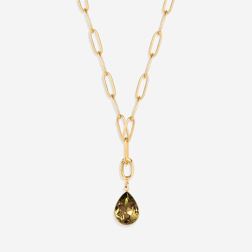 Teardrop Birthstone Charm