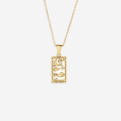 The Moon Tarot Necklace